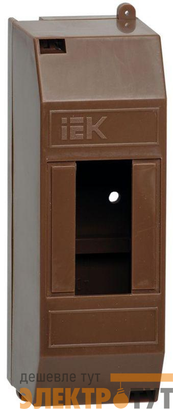 Корпус ОП КМПн 1/2 Krepta 3 IP20 для 1-2-х авт. выкл. пластик. дуб IEK MKP31-N-02-30-252-D