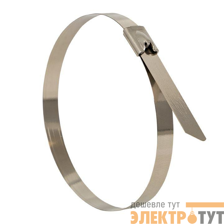 Хомут AISI 304 4.6х200 нерж. сталь FlexLock (уп.100шт) PROxima EKF plc-fl-tss-304-4.6x200