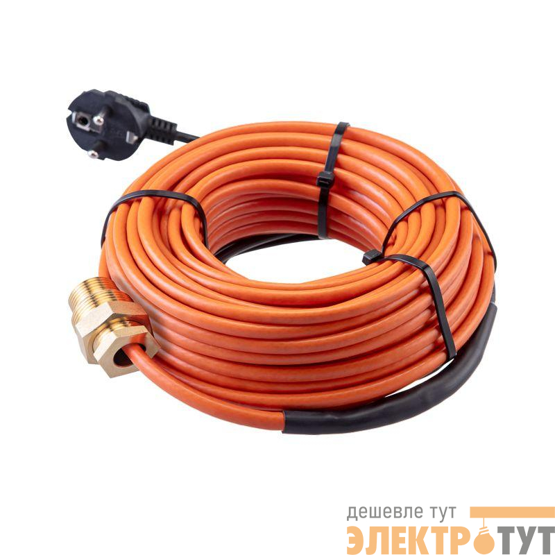 Кабель греющий саморег. 10 ККНС 2ЛПп-ЭЛ 65/85 в трубу 6м/60Вт PROconnect 51-0603-4