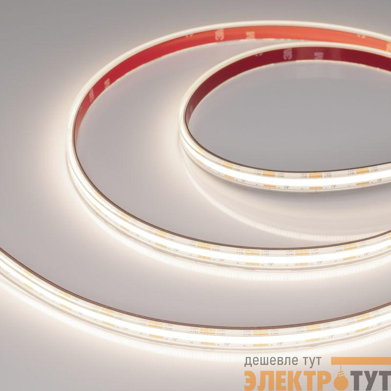 Лента светодиодная COB-PS-X560-12mm 24V Day 4000К 9.6Вт/м IP67 герметичная (уп.10м) Arlight 048908