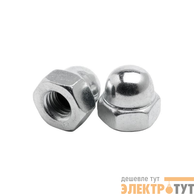 Гайка колпачковая М5 DIN 1587 оцинк. (уп.10шт) Tech-Krep/Zitar 112276