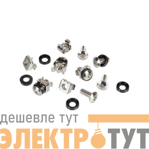 Комплект винт+шайба+гайка для крепления оборудования (уп.50шт) NIKOMAX TLK-FPFP-50