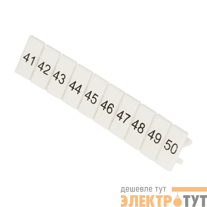 Маркер для JXB с нумерацией 1-50 (уп.100шт) PROxima EKF dek-35-1-50
