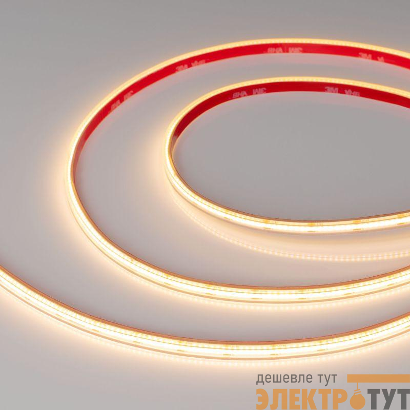 Лента светодиодная COB-PS-X400-7mm 24V Warm 2700К 7.2Вт/м IP67 CSP герметичная (уп.5м) Arlight 041700