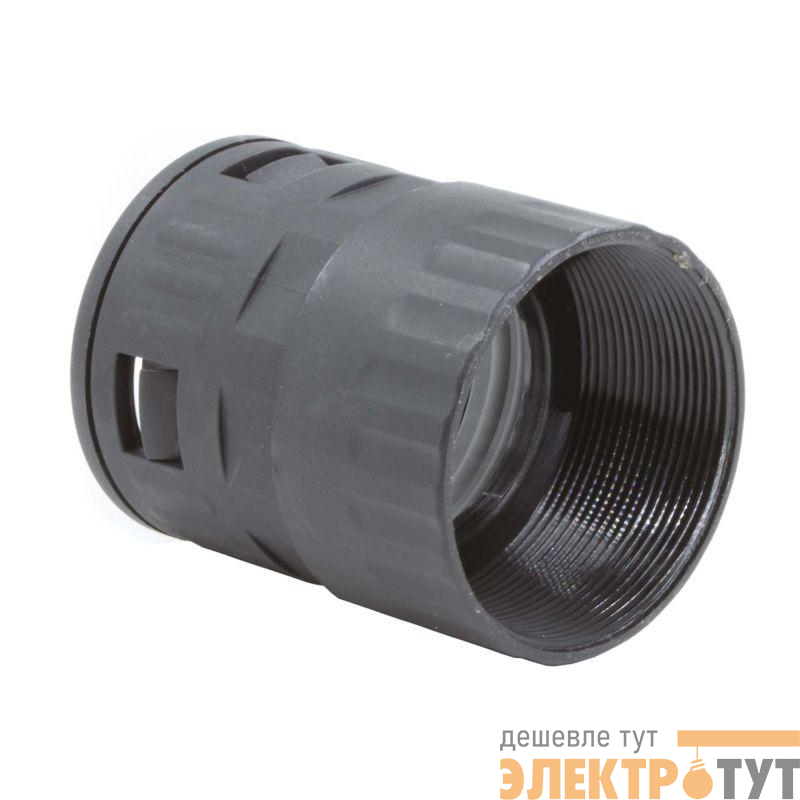 Муфта с внутренней резьбой DN 29мм М32х1.5 полиамид черн. DKC PAI29M32N