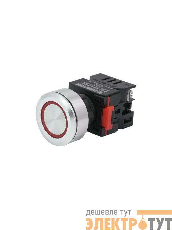 Лампа индикаторная ЛС(к)-30-К-2-24-65У1 светодиодная матрица d30мм 24В AC/DC IP65 красн. Электротехник ET016990