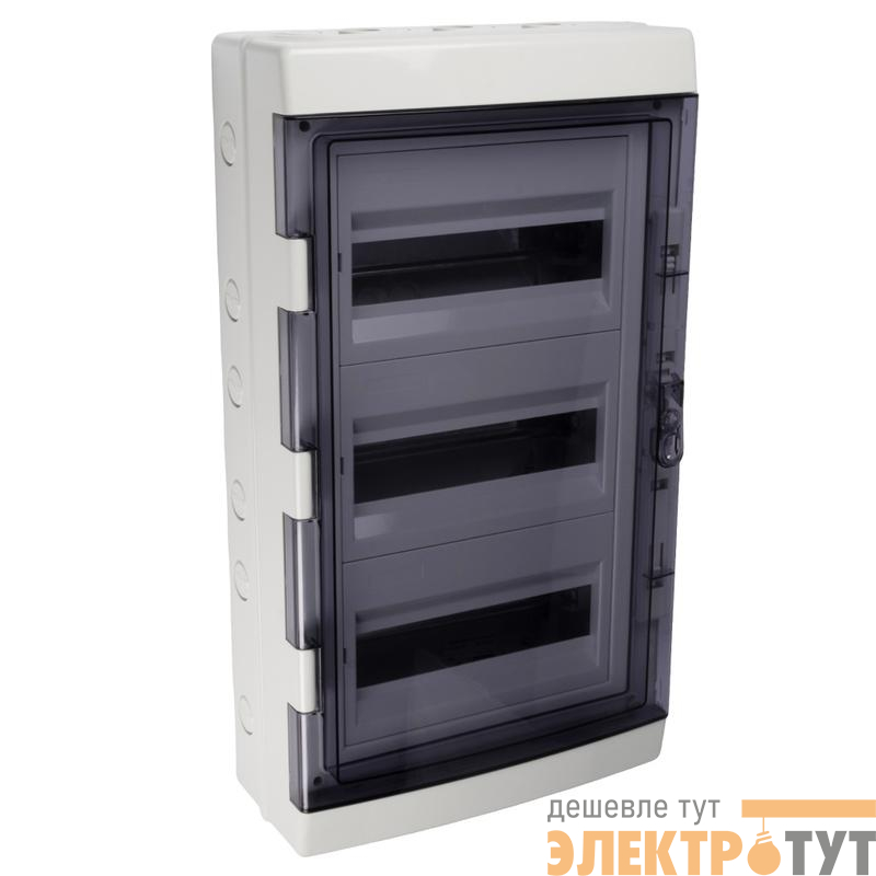 Бокс модульный накладной PDB/W 4036 GR (ЩРН-ПГ-36) IP65 пластик. Pro JazzWay 5072169
