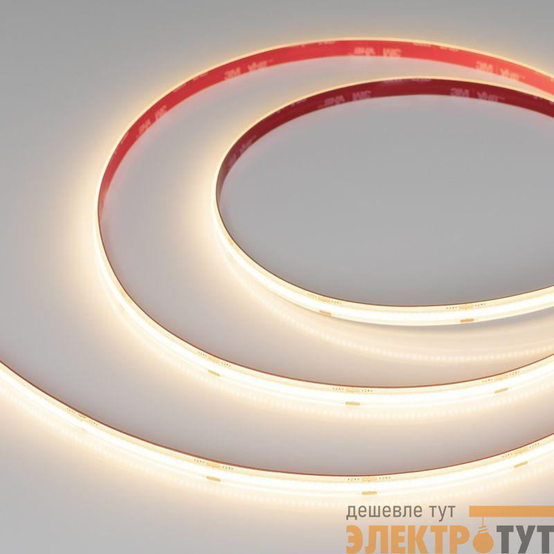 Лента светодиодная COB-SE-X480-8mm 24V Warm 3000К 10Вт/м IP65 герметичная (уп.5м) Arlight 045856