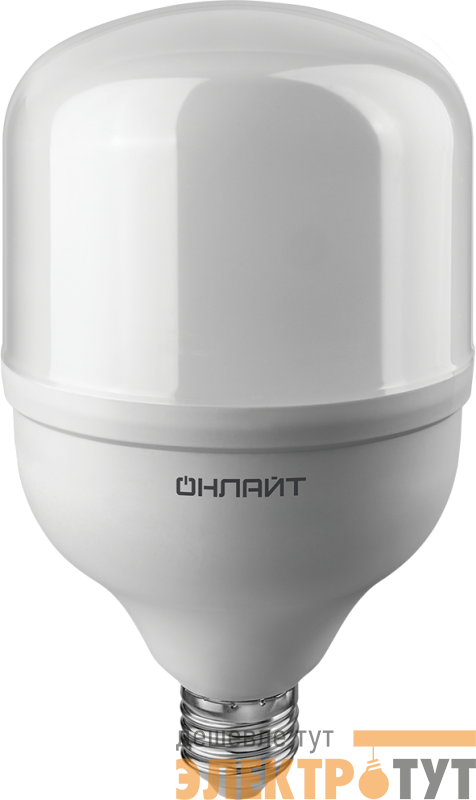 Лампа светодиодная высокомощная 82 902 OLL-T100-40-230-840-E27E40 40Вт 4000К нейтр. бел. E27/E40 3200лм 176-264В ОНЛАЙТ 82902