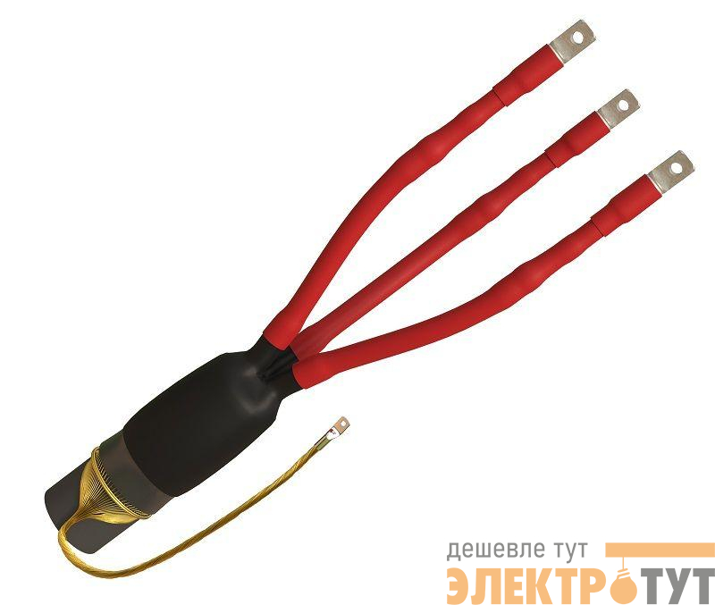 Муфта кабельная концевая внутр. установки 10кВ 3 ПКВТпб-10 (70-120) с наконечн. ЗЭТАРУС zeta21592