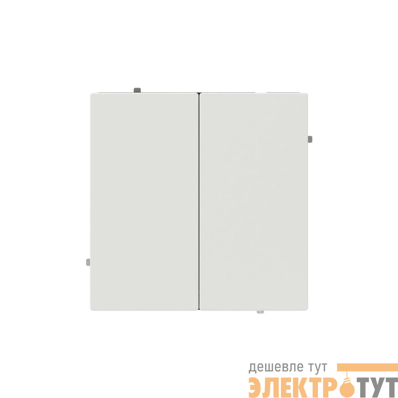 Кнопка 2-кл. KANT бел. песок DKC 7010154