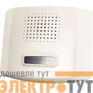 Звонок проводной Рондо соловей 220В 80-90дБА бел. МОНОМАХ РН-05