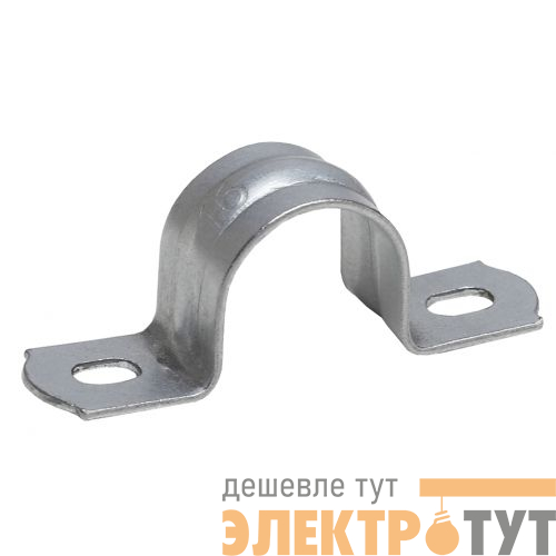 Скоба двухлапковая d14-15мм метал. (уп.100шт) SMD-14-15 Эра Б0036425