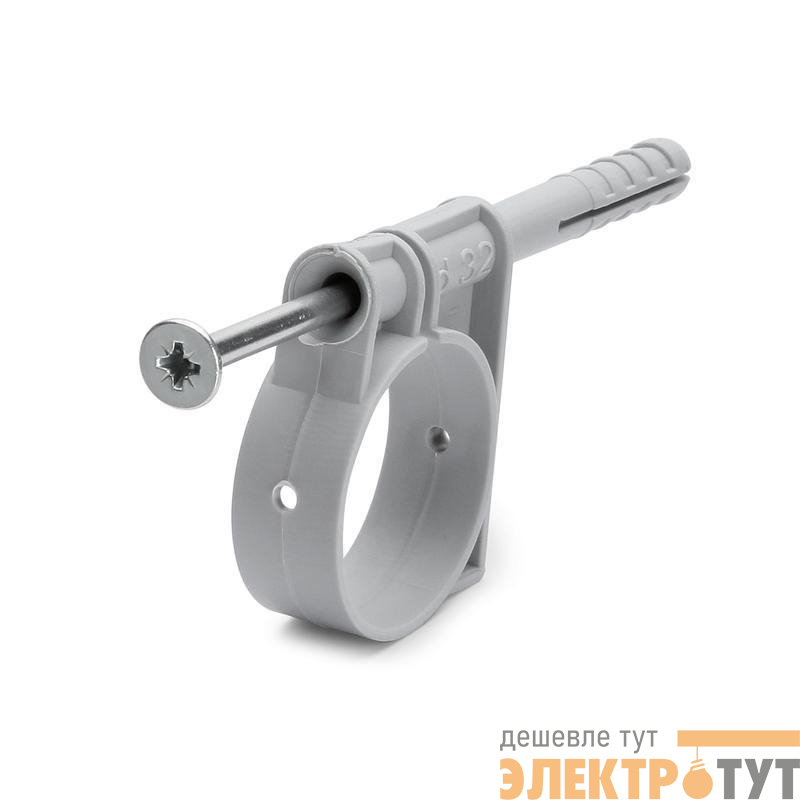 Хомут для труб "быстрый монтаж" 32 (уп.25шт) Fortisflex 69164