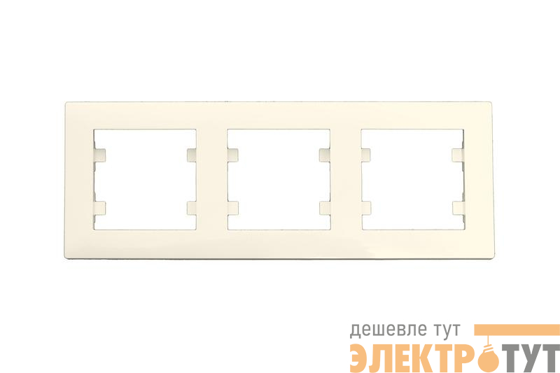 Рамка 3-м Karea RIZZ крем Makel 88010703