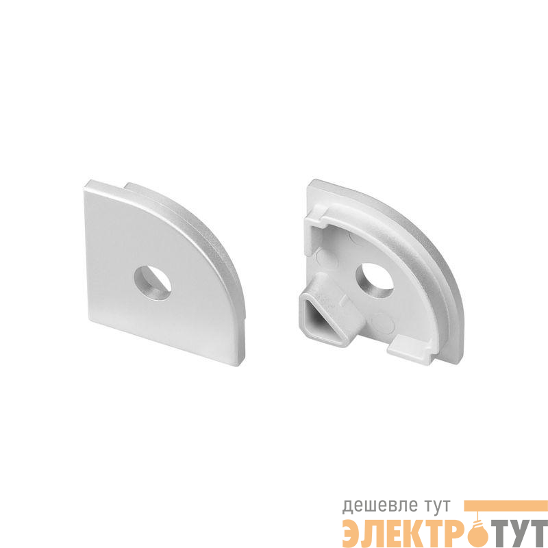 Заглушка SL-KANT-H20 с отверстием Пластик (комплект) Arlight 049402