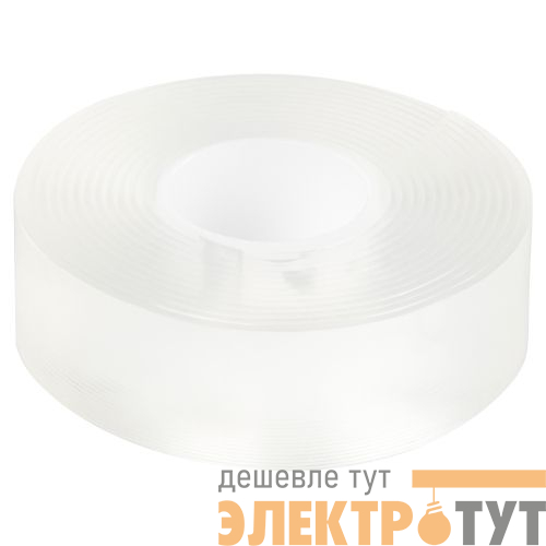 Нано-лента SNANO-235 2х сторонняя многоразовая 30ммх3мх2мм прозр. СИЛА Б0070027