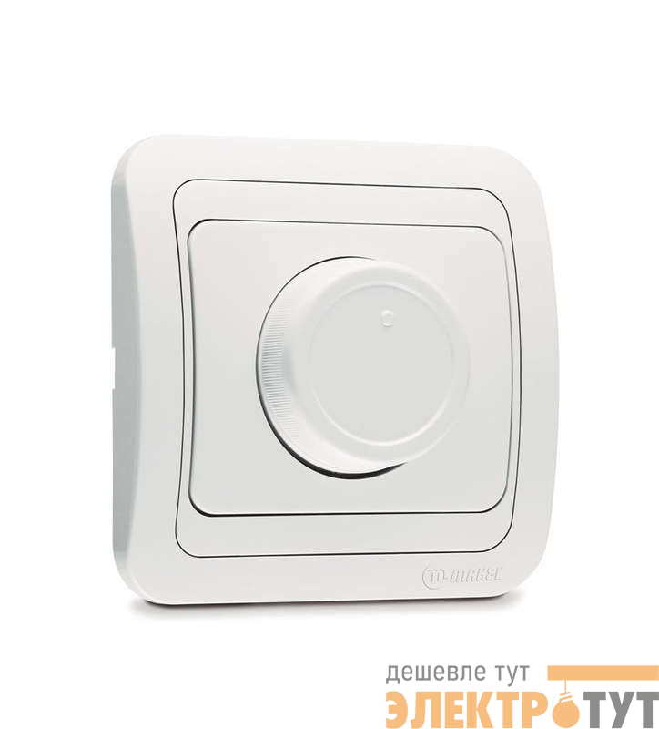 Светорегулятор СП 600Вт Mimoza бел/бел. Makel 12011