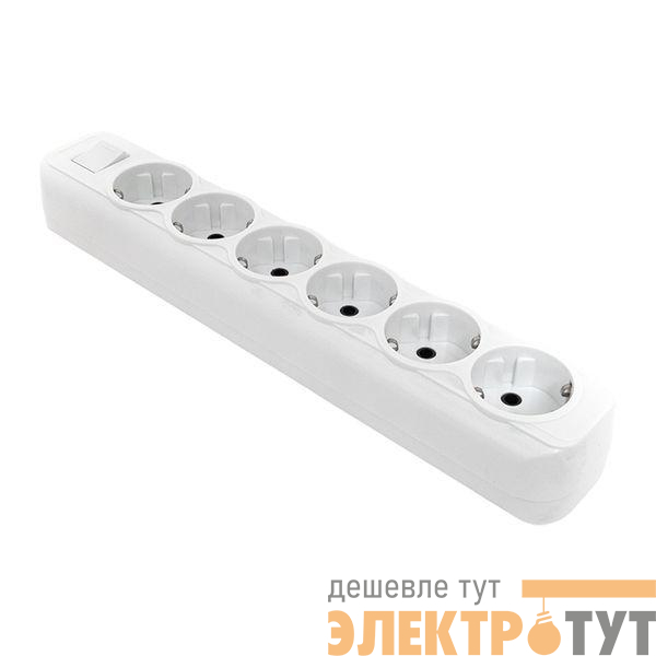 Колодка удлинителя 6-м с заземл. 16А Эксперт 3.5кВт с выкл. PROxima EKF AKB16-6i
