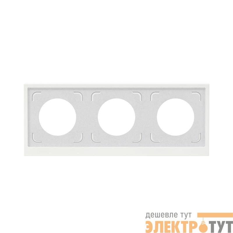 Рамка 3-м KANT IP44 бел. магнолия DKC 7000946