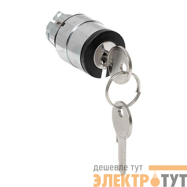 Механизм переключателя исполнительный ХB4 на 2 положения с замком с фиксацией IP65 EKF XB4BG2F-65