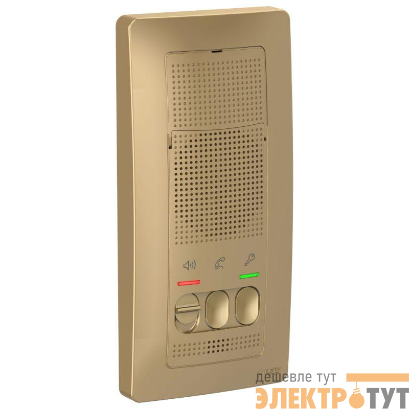 Устройство переговорное (Домофон) Blanca 4.5В настен. титан SE BLNDA000014