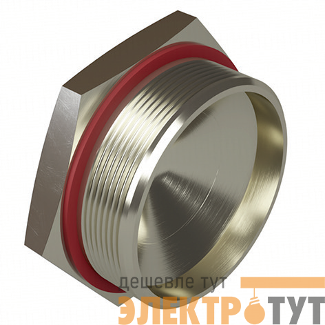 Заглушка взрывозащищенная Ex d e М70х1.5 нерж. сталь AISI316L IP66/67/68 DKC EXD6050-M75SX