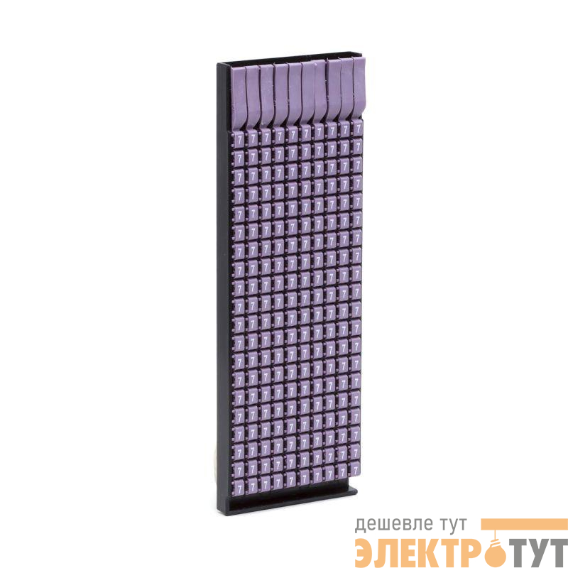 Маркер для кабеля сечением 4-6мм символ "7" (уп.160шт) DKC MKF7S3