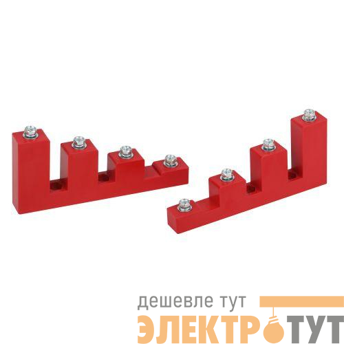 Изолятор шинный ступенчатый NO-224-161 ИСв4-40 М10 с болтами 18кВ Эра Б0065658