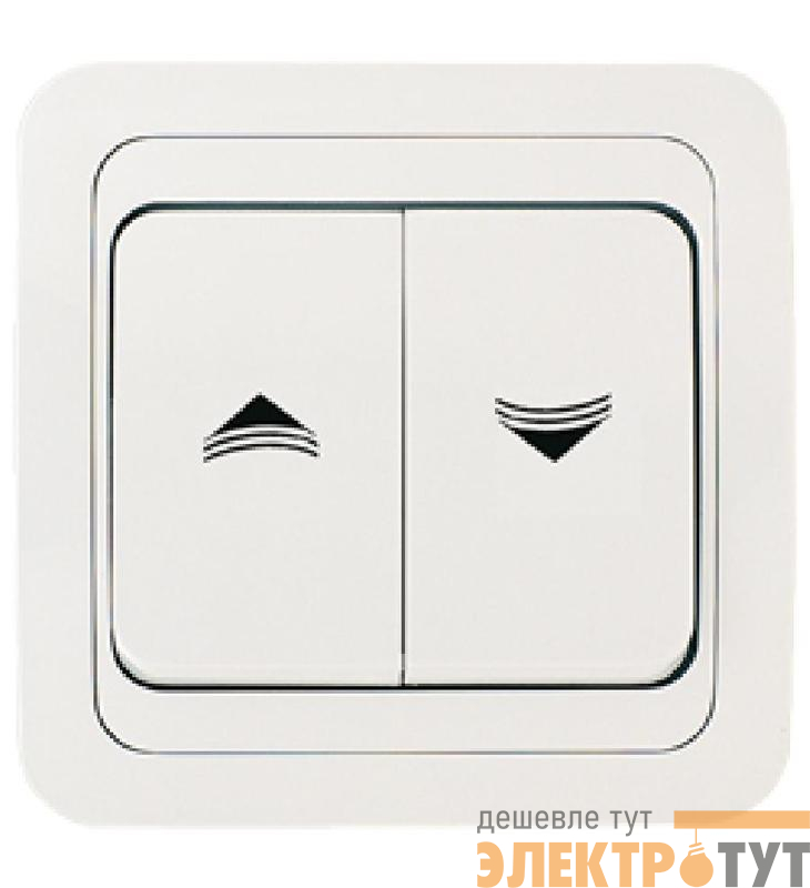 Кнопка управления жалюзи Mimoza бел. Makel 12041