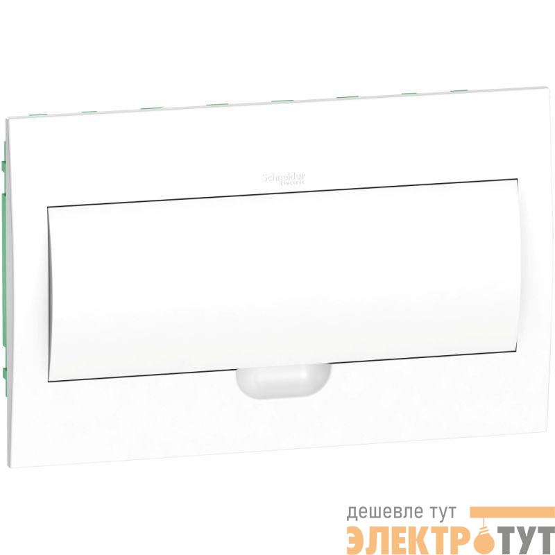 Бокс встраиваемый СП City9 Box 1 ряд 18мод IP40 IK07 63А 2 клеммы с бел. дверцей SE EZ9E118P2FRU