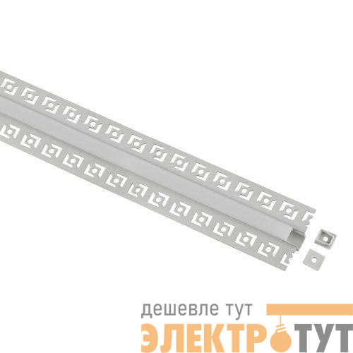 Комплект с анодированным профилем под штукатурку 5313(01) 53х13мм 2.5м Эра Б0062860