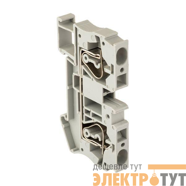 Колодка клеммная ST-6 57А пружинная сер. EKF plc-jxb-st-6