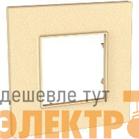 Рамка 1-м Unica quadro карам. SchE MGU4.702.36