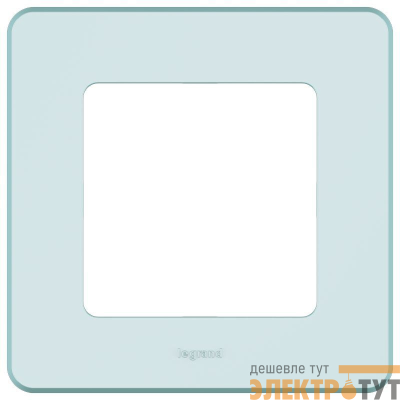 Рамка 1-м СП Inspiria IP20 мятн. IEK 673935