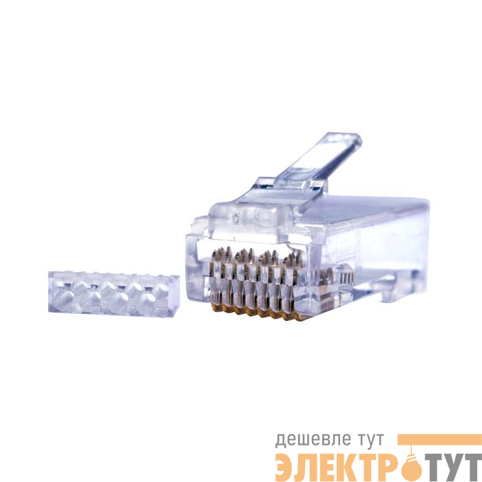 Коннектор 8P8C UTP 6 50U (RJ-45) (уп.100шт) SUPRLAN 10-0208