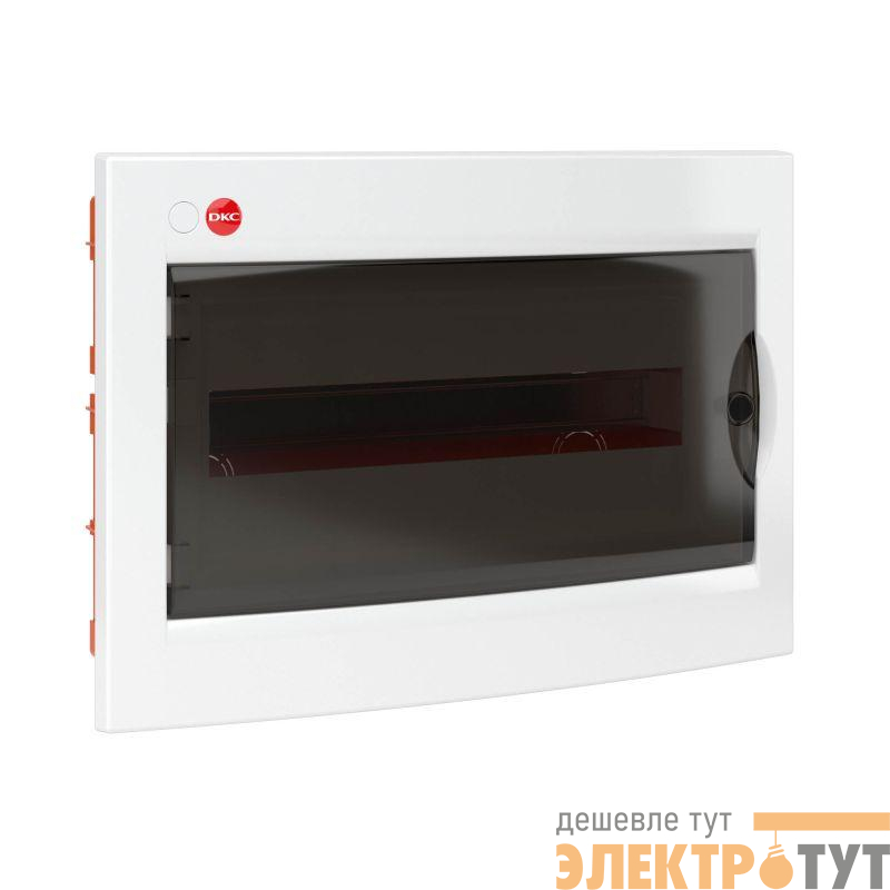 Щиток встраиваемый 18мод. IP41 с дверцей с клеммн. блоком 87518 и замком бел. DKC 81918