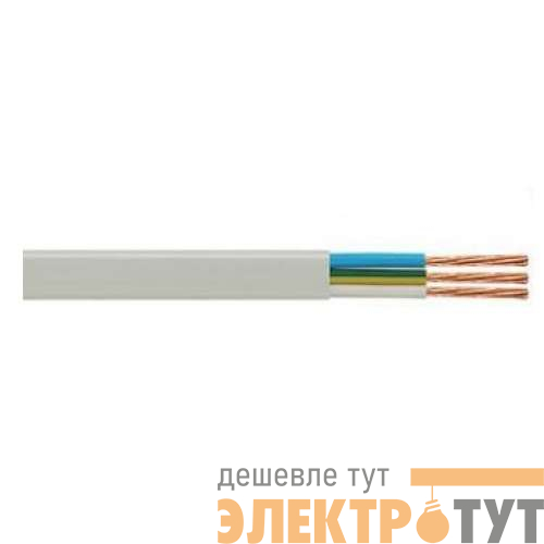 Провод ПуГВВ 3х2.5 Б (бухта) (м) ПромЭл 11855380
