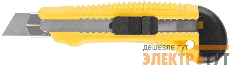 Нож технический 18мм усилен. пластик. FIT 10228