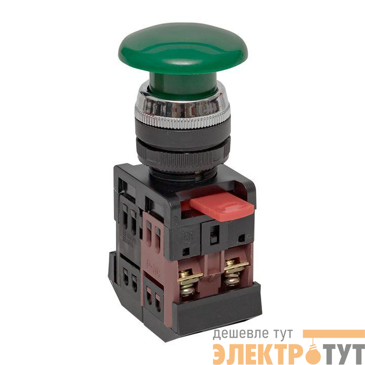 Кнопка AEA-22 "Грибок" зел. NO+NC EKF pbn-aea-g
