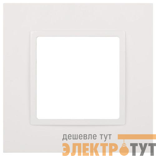 Рамка 1-м Elegance 14-5011-01 Classic бел. Эра Б0060571