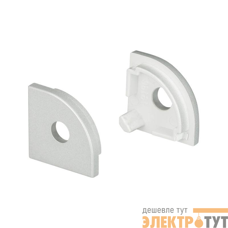 Заглушка SL-KANT-H16 ROUND с отверстием пластик Arlight 024483