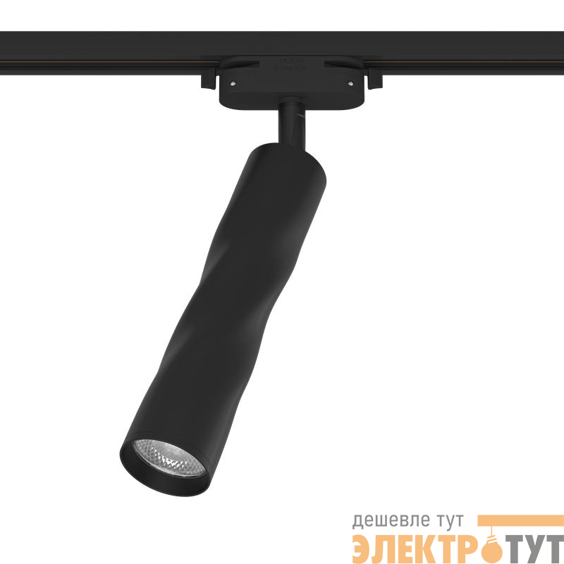 Светильник трековый поворотный светодиодный ARTLINE 55х55х200 10Вт 800Лм 4000К 230В алюм. 5.3кв.м черн. Ritter 59705 0