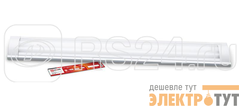 Светильник под светодиодную лампу SPO-405 2xLED-Т8-1200 G13 230В IP40 1200мм IN HOME 4690612032672