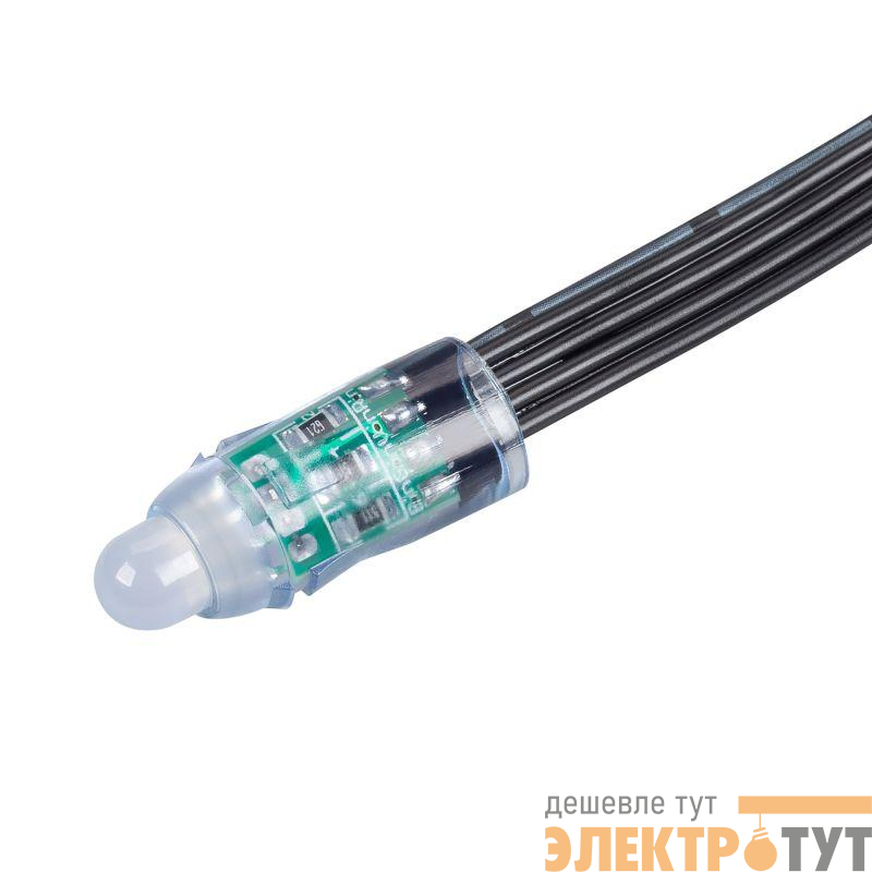 Модуль герметичный ARL-UVR-D12 12В RGB (0.3Вт IP67 90 deg) пластик (уп.500шт) Arlight 043430