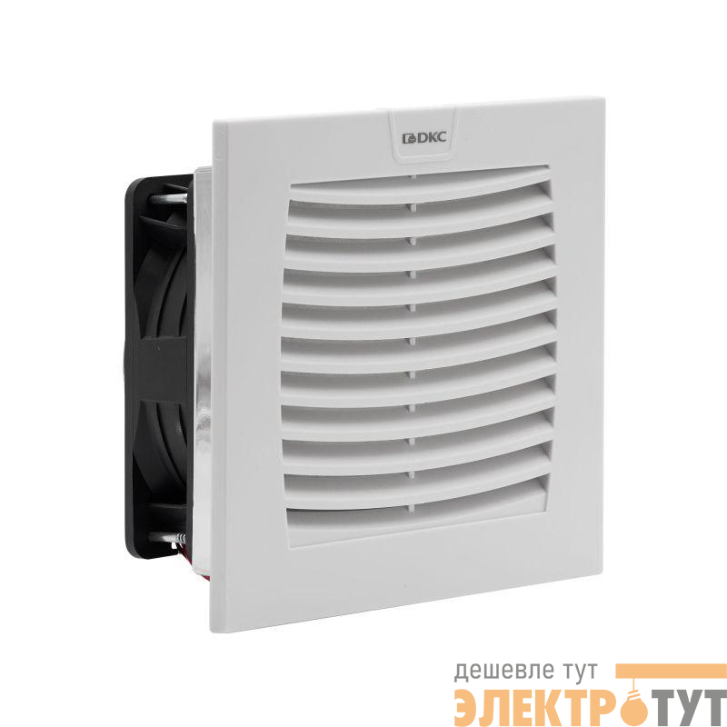 Вентилятор с фильтром ЭМС 120куб.м/ч 12В DC 152х152мм IP54 DKC R5MCV15012