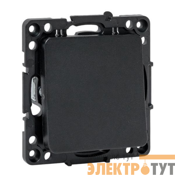 Кнопка нажимная СП Стокгольм 10А механизм черн. EKF EZV10-221-10