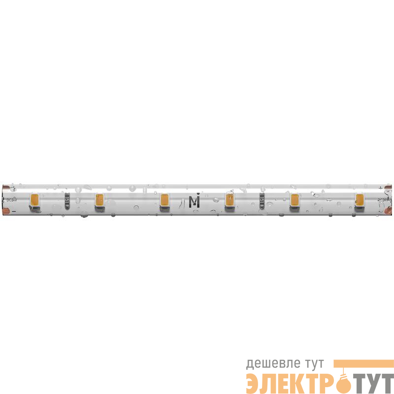 Лента светодиодная 24В 2835 7.2Вт/м 3000К IP65 (уп.5м) Maytoni 201027