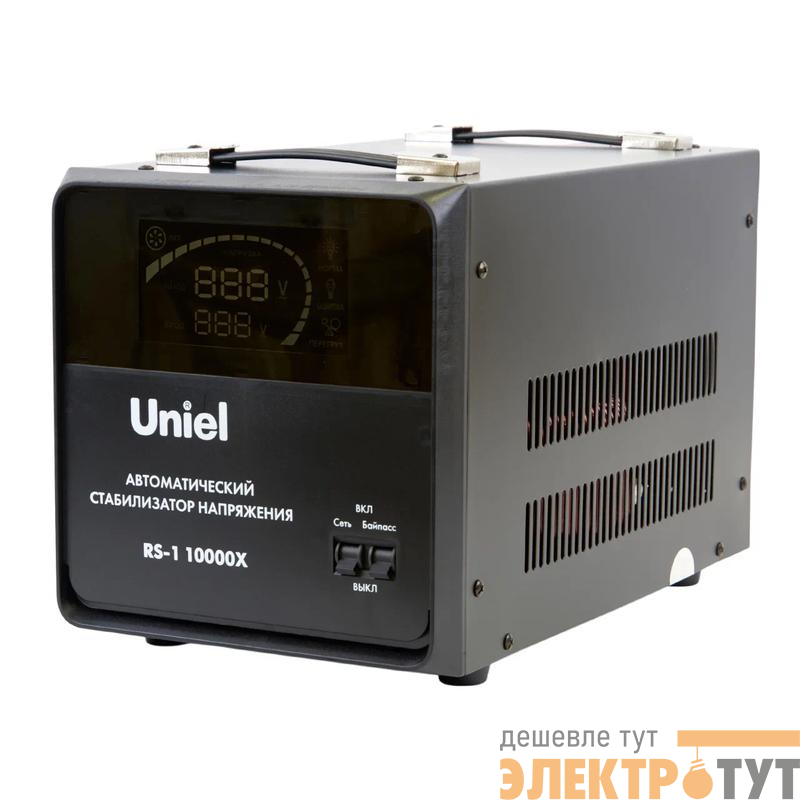 Стабилизатор напряжения RS-1 10000X 10000В.А 1ф релейный напольн. TM Uniel UL-00012860