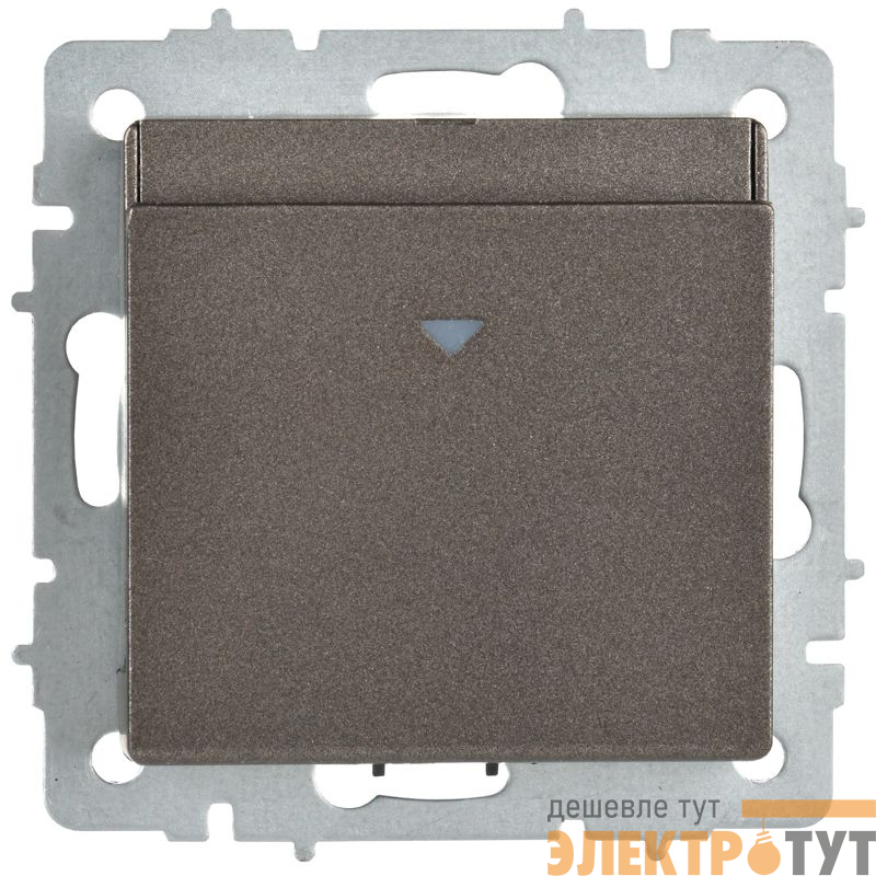 Выключатель карточный BRITE 30А ВС10-1-8-БрТБ механизм бронза IEK BR-V11-0-10-K45